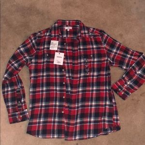 Red White and Blue Sonoma Flannel